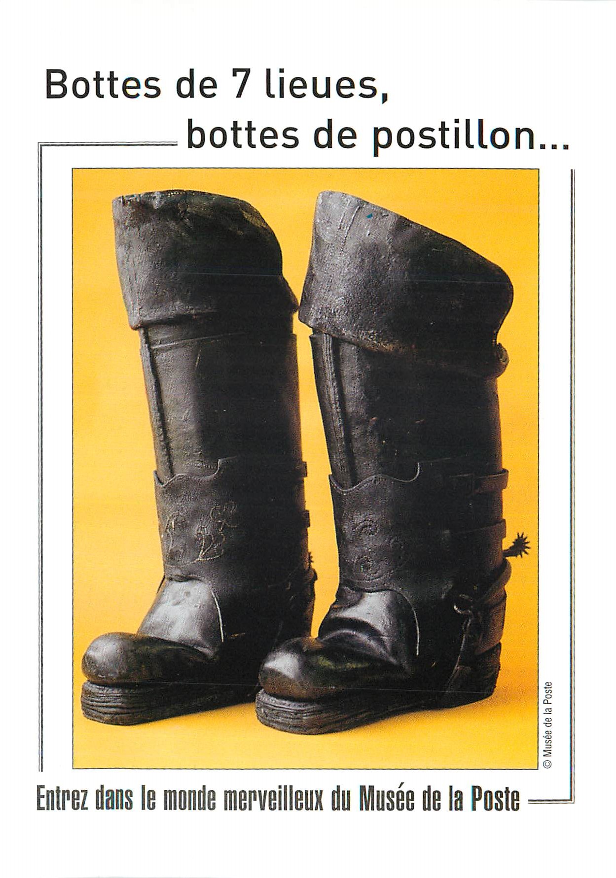 CPM Bottes de lieues bottes de postillon  Musee de la Poste